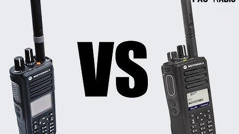 Motorola XPR7550 VS XPR7550e Range Test