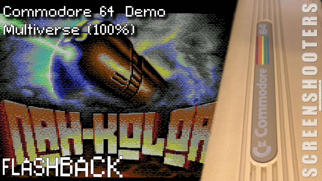 [ Flashback ] C64 Demo: Nah Kolor - Multiverse 100% (X'2024) - YouTube