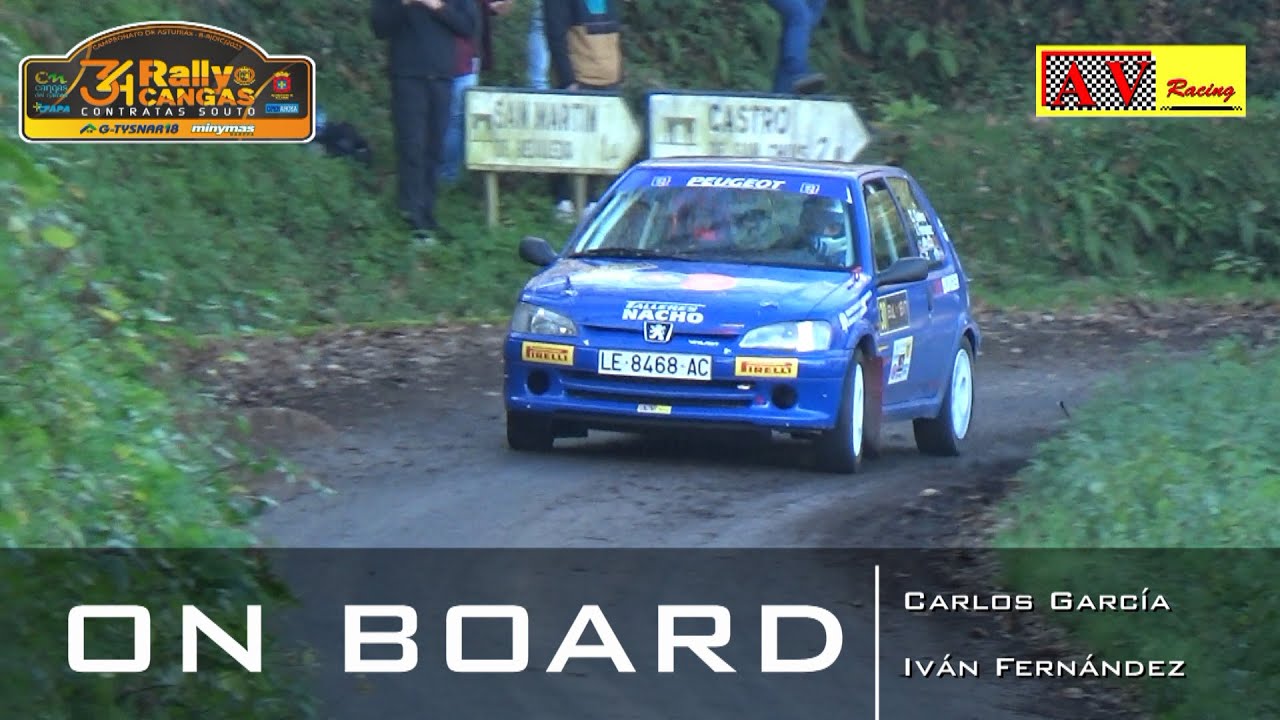 On Board Carlos García - Iván Fernández | TC-3 Santana | Rallye Cangas del Narcea 2023