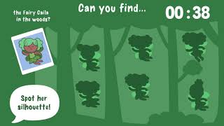 Can you find... the Fairy Caila in the Woods? (Shadow Matching Game) screenshot 4