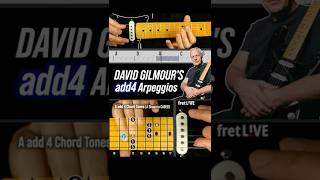 David Gilmour's ADD 4 ARPEGGIOS on "Comfortably Numb" - Guitar Lesson & Practice Sequence!