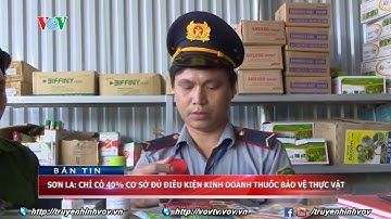Chỉ 40% cơ sở đủ điều kiện kinh doanh thuốc bảo vệ thực vật ở Sơn La