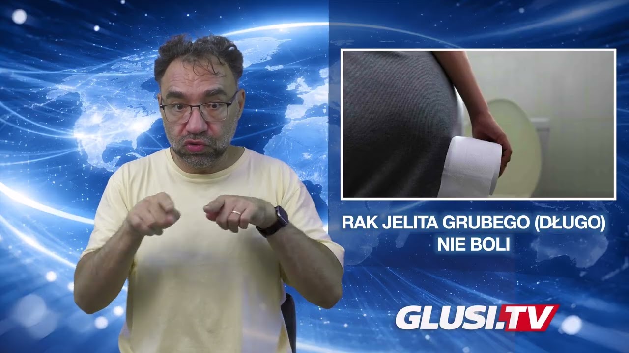 Rak jelita grubego (długo) nie boli