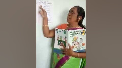 II STD MATHS: Number Names by Mrs.Usha, Teacher, Carmel Matriculation School, Tiruvannamalai