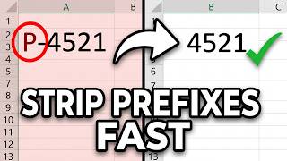 Excel Find and Replace With Wildcards: Strip Any Prefix in Seconds
