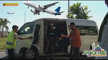 🛬Penyambutan KHR. M. KHOLIL AS'AD di Bandara International Lombok
