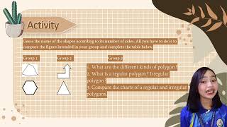 Math - Describing and comparing properties of polygons by Charyl Monderondo (Teaching Demonstration)