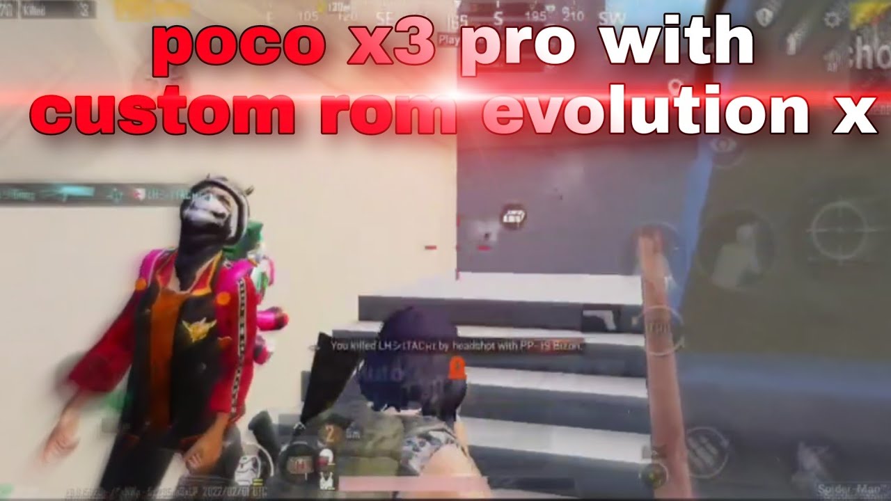 Poco X3 Pro Pubg Mobile Test With Custom Rom Evolution X Bgmi Pubg Teampubgm Youtube