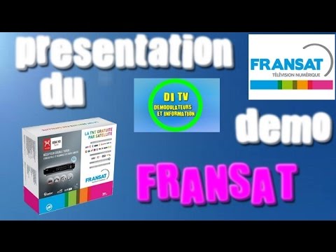 presentation du démo Fransat