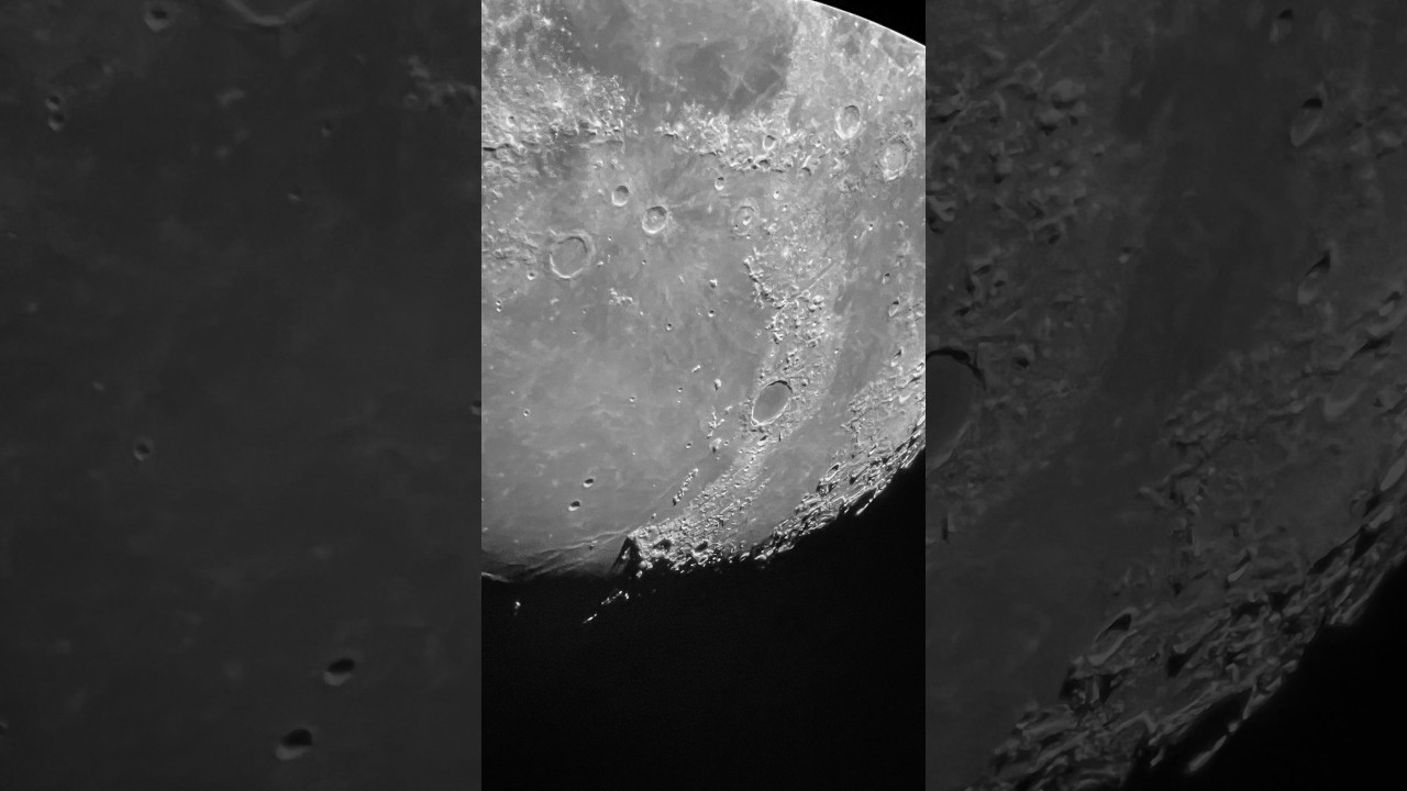 Live da Lua, com bate papo sobre astronomia e telescópio bem legal! #astronomia #telescopio