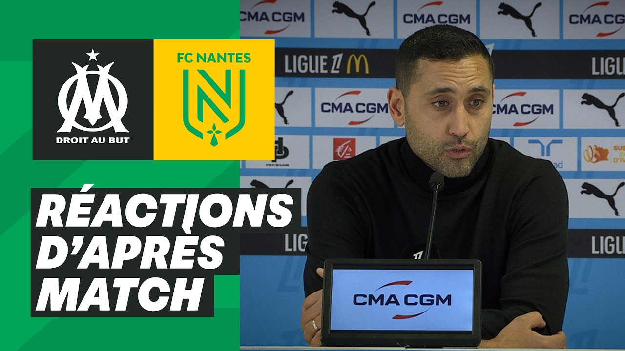 🎥🎙️ [J17] OM - FC Nantes : la réaction d’Ahmed Kantari