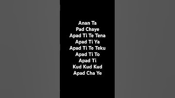 Thumbnail of APT Thailand Official Lyrics | Annana Paathiya | Thailand #viralvideo song lyric video