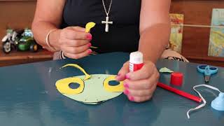 Wed 20 May Praying Mantis Mask Craft