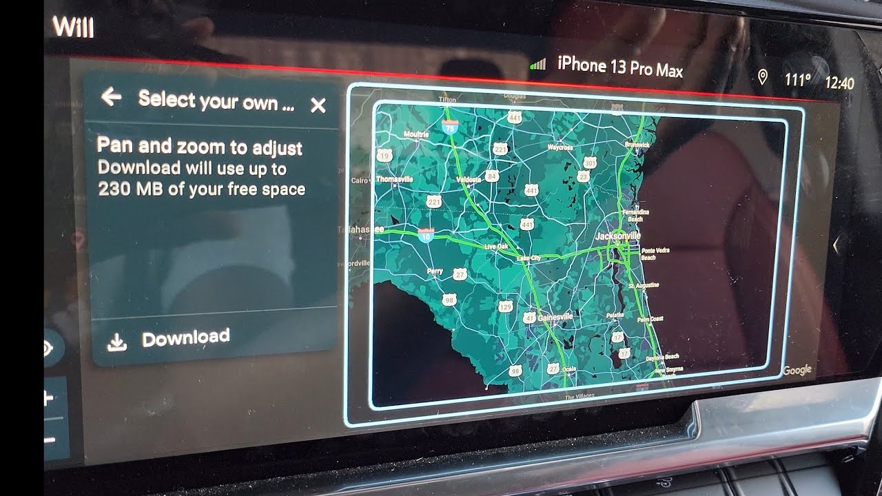How to download Google Maps on your new 2022 Refresh GMC Sierra or