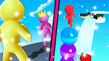 Giant Rush Vs Stack Rider All Levels Android iOS Gameplay Walkthrough 4K Nr 25