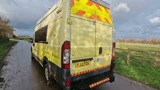 2012 Peugeot Boxer Xlwb High Roof 2 Berth Camper Van Diesel Drives Great