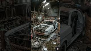 Abandoned 1967 Mustang Full Restoration Timelapse  #timelapse
