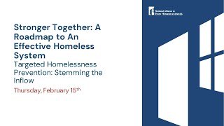 Targeted Homelessness Prevention: Stemming the Inflow