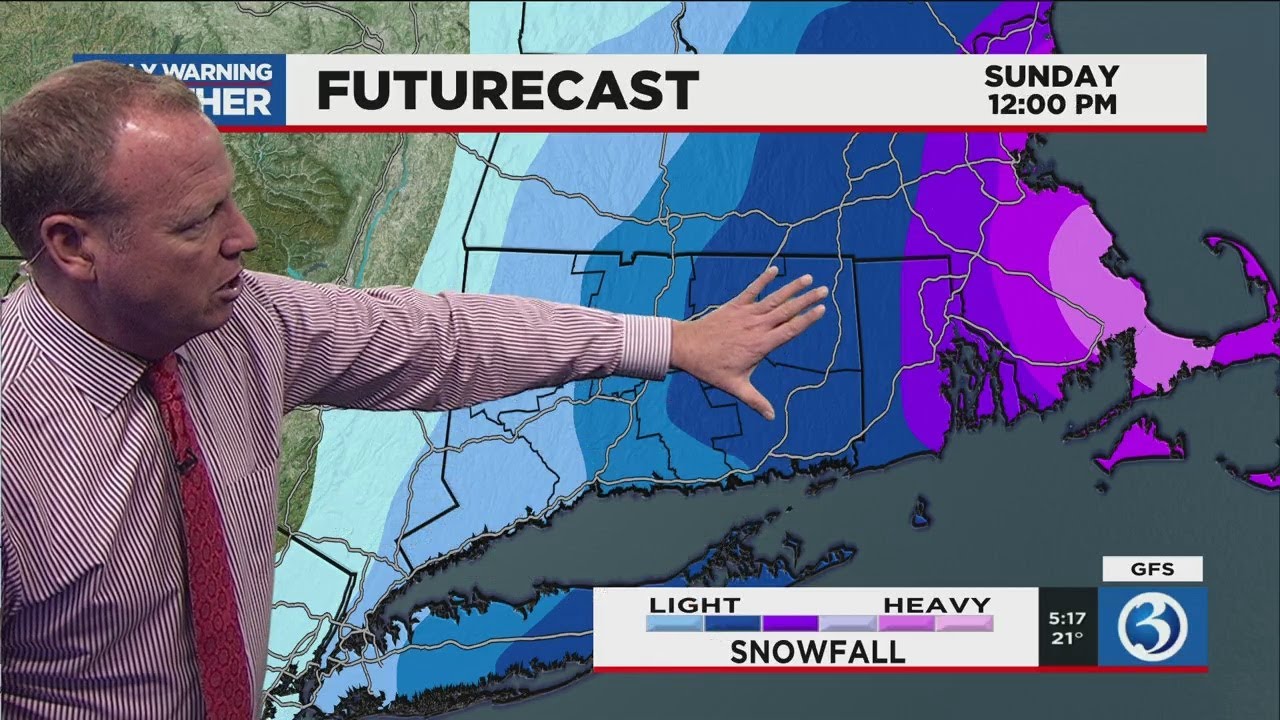 FORECAST: From cold & breezy, to a weekend coastal storm bringing snow ...