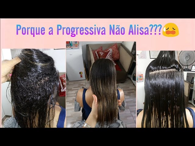 Porque o cabelo não alisa?