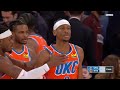 Insane finish new york knicks vs oklahoma city thunder final minutes  202324 nba season