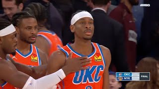 INSANE FINISH! New York Knicks vs Oklahoma City Thunder Final Minutes ! 2023-24 NBA Season by Swish NBA 61,888 views 1 month ago 8 minutes, 27 seconds