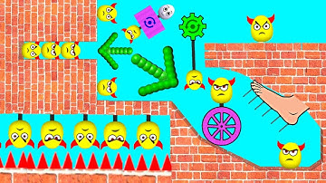 Draw to Smash / Level 60. Games / ASMR Gameplay