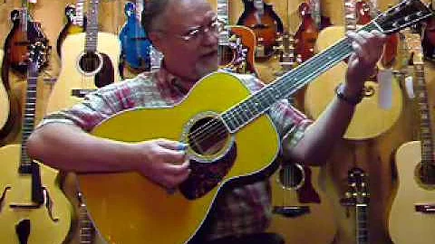 Bobby Boyles playing the Martin M38 Acoustic Guitar