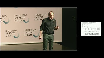 5th HLF – Lecture: Daniel Spielman