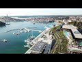 3laerial view of grand park hotel rovinj