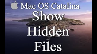 Show Hidden Files & Folder on MacOS with Keyboard: Updated macOS Catalina or Earlier