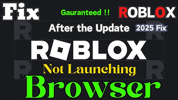 Roblox not launching from browser website Fix