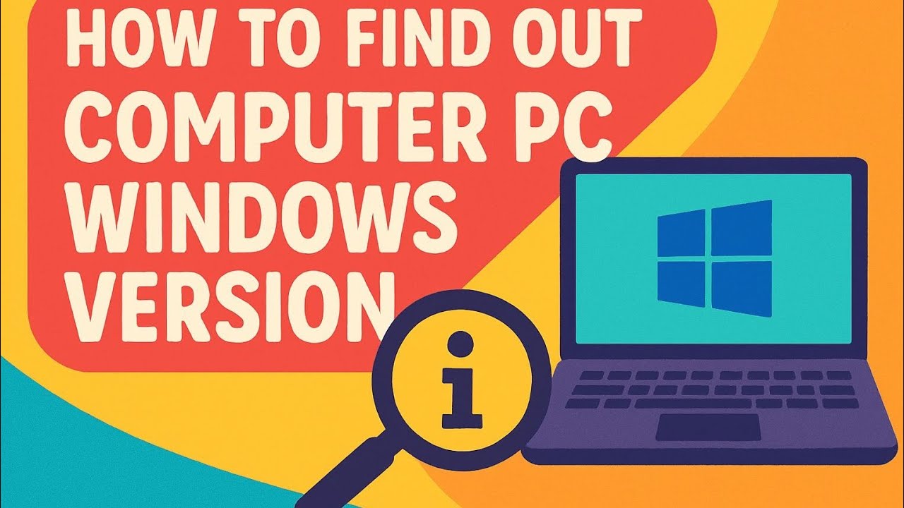 How to check windows versions. how to find out your computer model.how ...