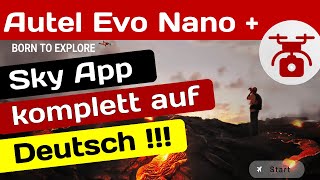Autel Sky App deutsch EVO Nano plus + lite Drohne Dronisport 🇩🇪 screenshot 2
