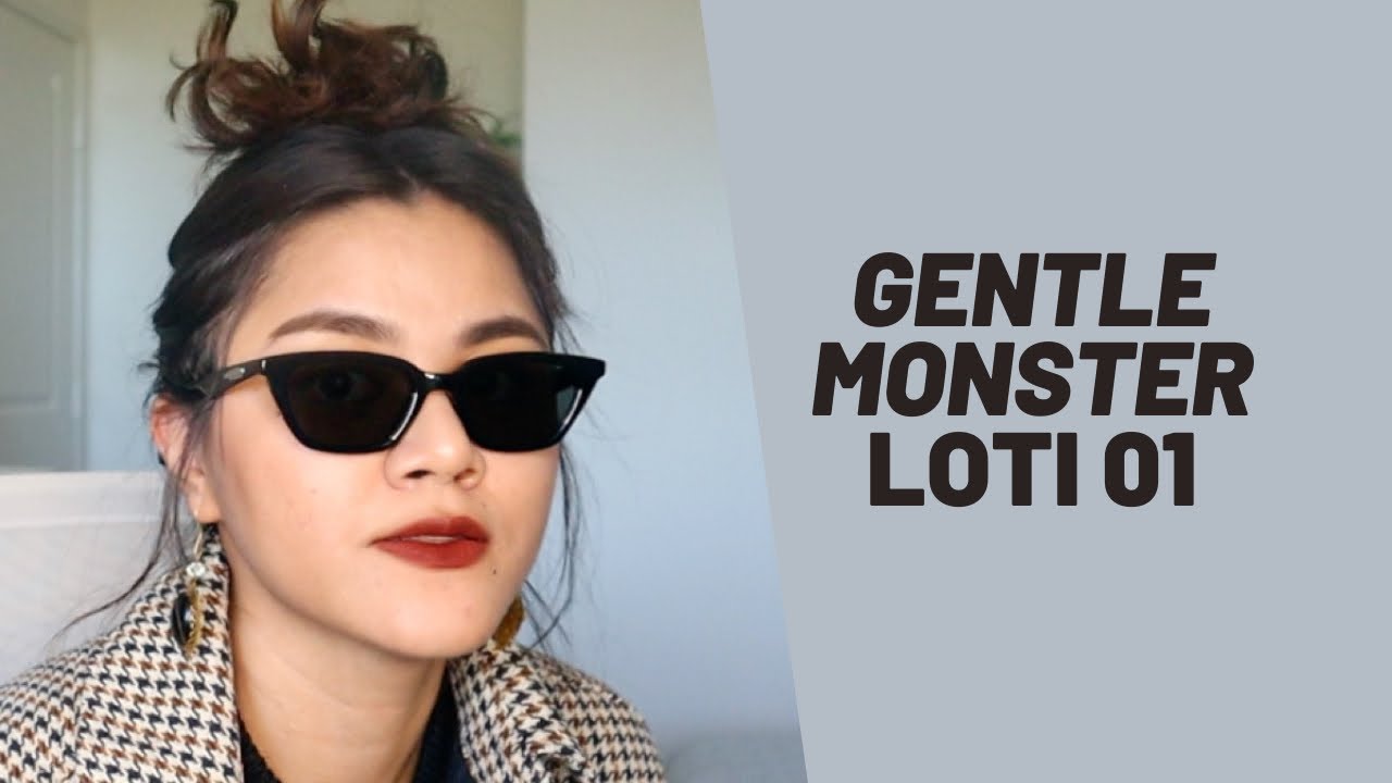 gentle monster サングラス ブラック loti 01-