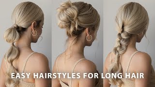 3 Easy Summer Hairstyles to Try ☀⛱
