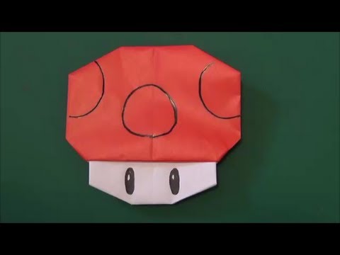 Kinopio Origami簡単 キノピオ 折り紙 Youtube