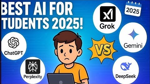 "Best AI for Students in 2025: ChatGPT, Grok, Gemini, DeepSeek, or Perplexity?"