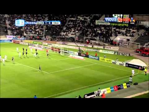 PAOK - pao 1 - 0 play off 2012 highlights