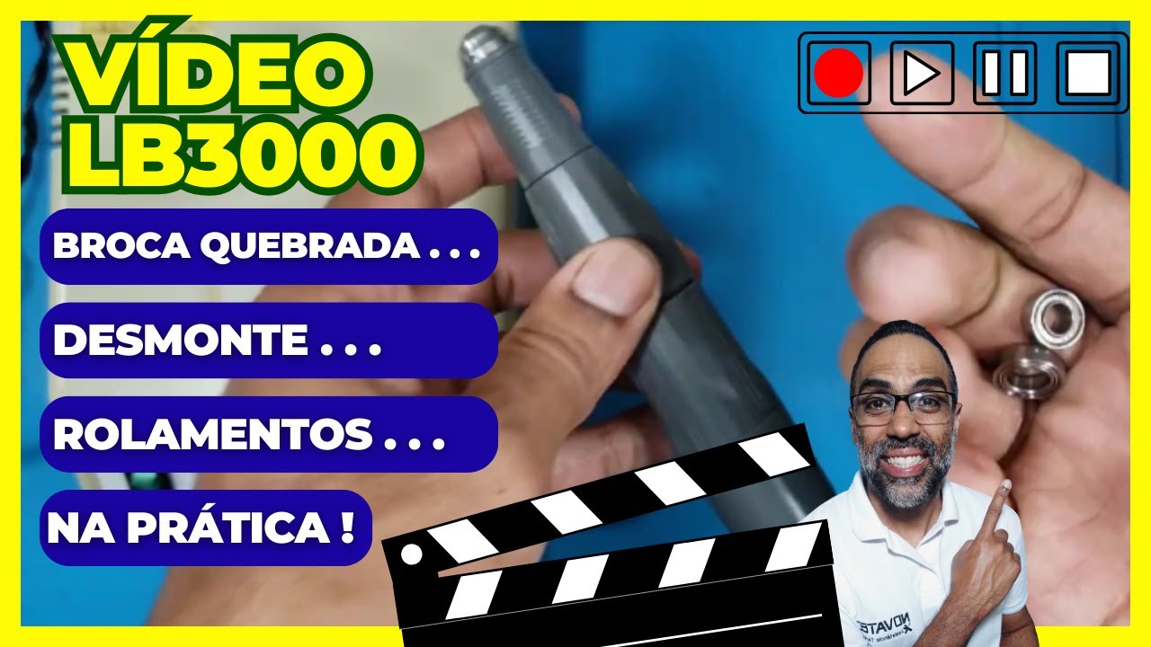 CANETA BELTEC LB3000 | DESMONTE - BROCA QUEBRADA - TROCA OU LUBRIFICAÇÃO DE ROLAMENTOS | NA PRÁTICA