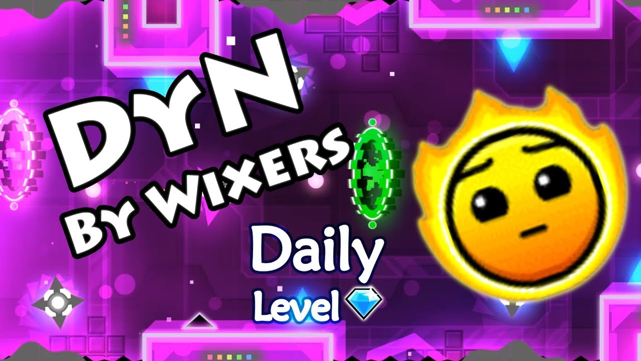 Geometry Dash - DyN (By Wixers) ~ Daily Level #419 [All Coins