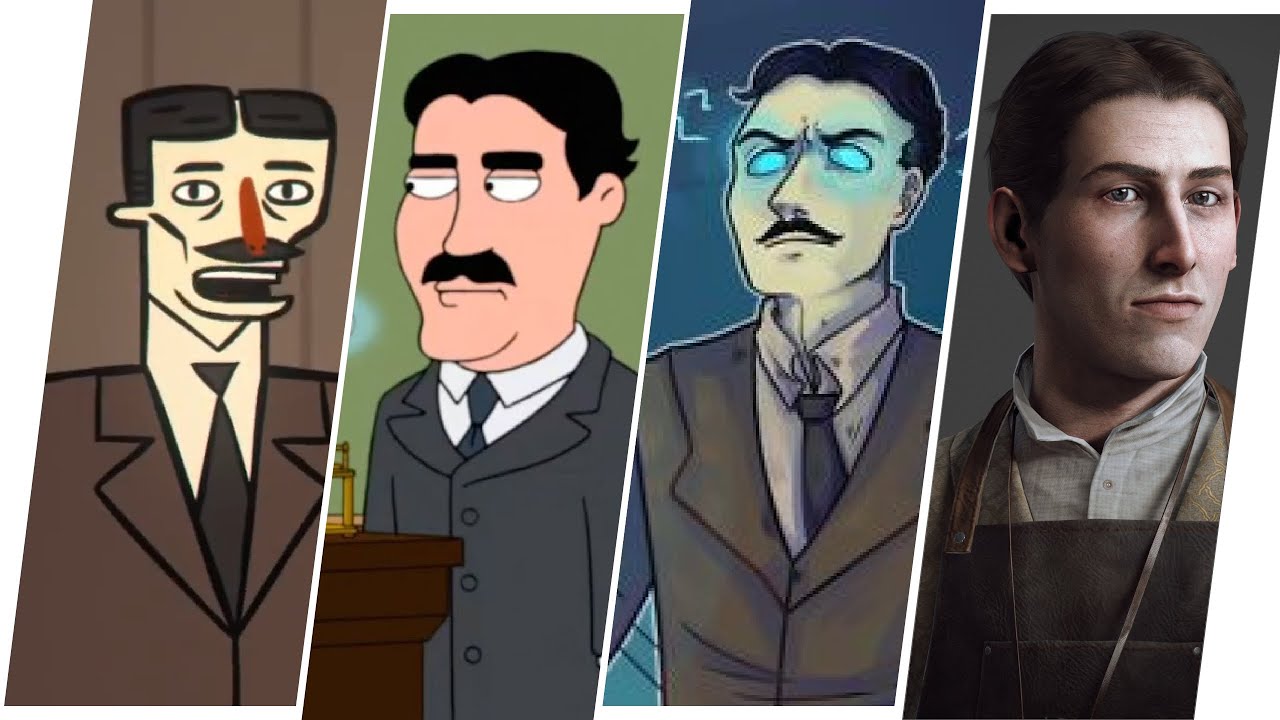 Nikola Tesla Appearances in Movies, Games, Cartoons & TV - YouTube
