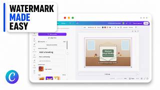 How to Create and Add Watermark to Photo in Canva (Ownership Theft Deterrent) screenshot 3