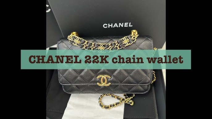 Chanel 21S IRIDESCENT Dark Beige WOC Caviar Leather UNBOXING & COMPARISONS Light  Beige #luxurypl38 