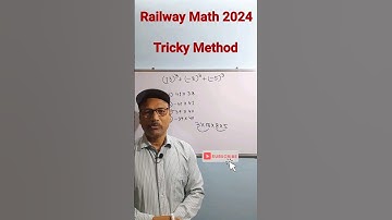 Railway Math 2024 | Tricky Method | Sakti Sir #tricks #maths #shorts