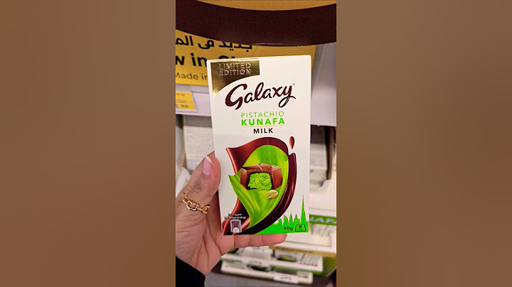 Galaxy pistachio kunafa chocolate/ #dubaichocolate #pistachio #kunafa #food #foryou #dubai #viral