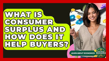 What Is Consumer Surplus And How Does It Help Buyers? - Learn About Economics