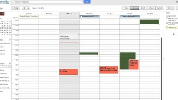 Using the Google Calendar to Track Student Assignments
