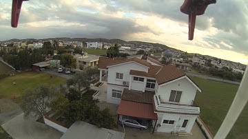 First FPV flight with the DJI F550. No gimbal installed | HD