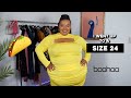 Size 24 Boohoo Try On Haul